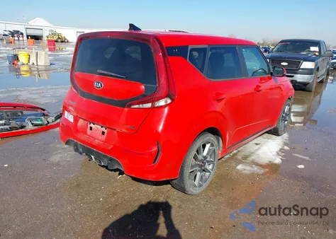 2020 Kia Soul Gt-Line Turbo из США, поврежденный, VIN KNDJ53AF1L7043574